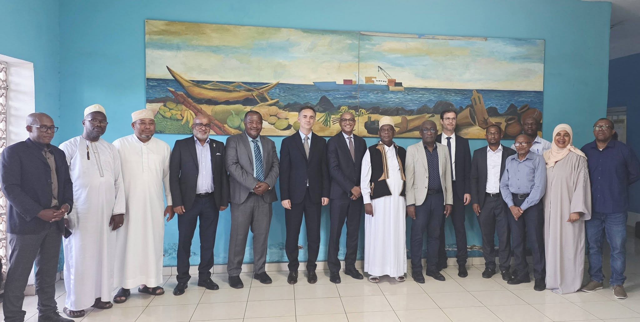 Visite de Monsieur l’Ambassadeur de France Mr Étienne Chapon, à l’UCCIA