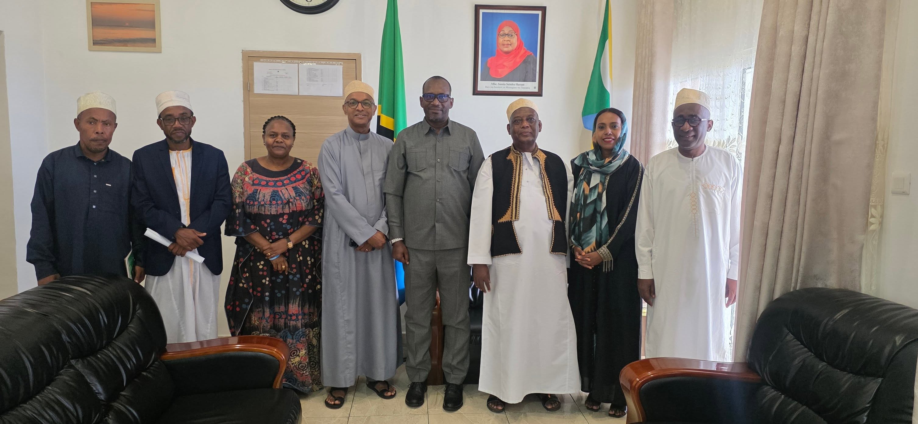 COOPÉRATION COMORES–TANZANIE | L’UCCIA RENCONTRE LE NOUVEL AMBASSADEUR DE LA TANZANIE